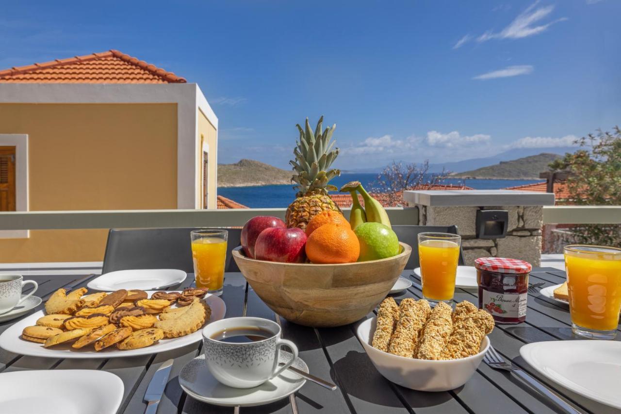 Chalki Sunrise Suites Eksteriør billede