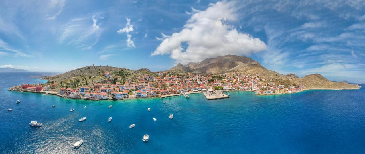 Chalki Sunrise Suites Eksteriør billede