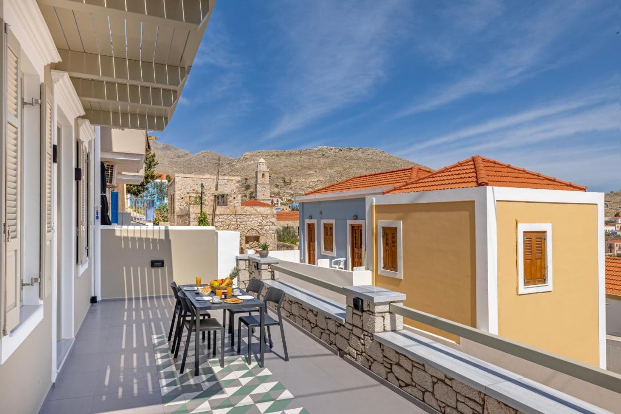 Chalki Sunrise Suites Eksteriør billede